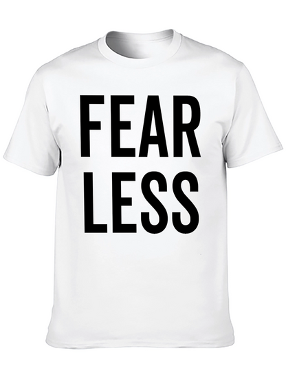 Camiseta Negra Fearless para Hombre