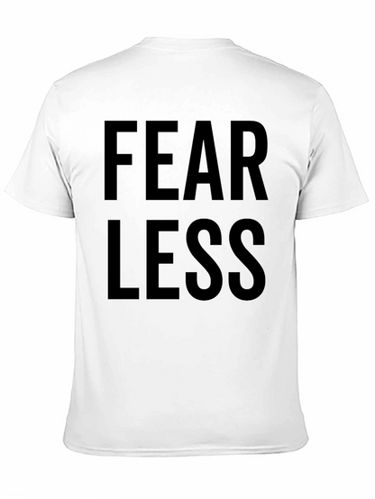 Camiseta Negra Fearless para Hombre