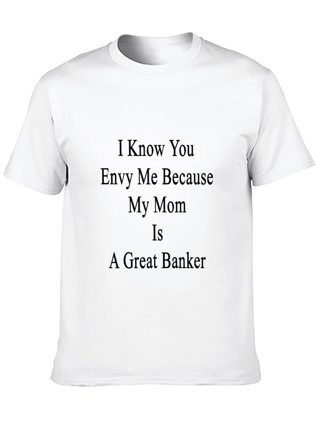 Camiseta Negra: Mi Mamá es una Gran Banquera