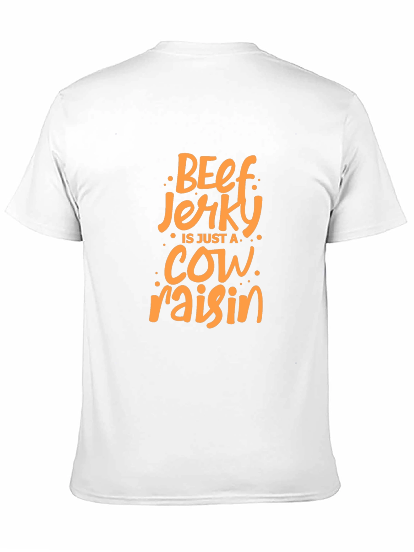 Camiseta Negra con Diseño de Beef Jerky