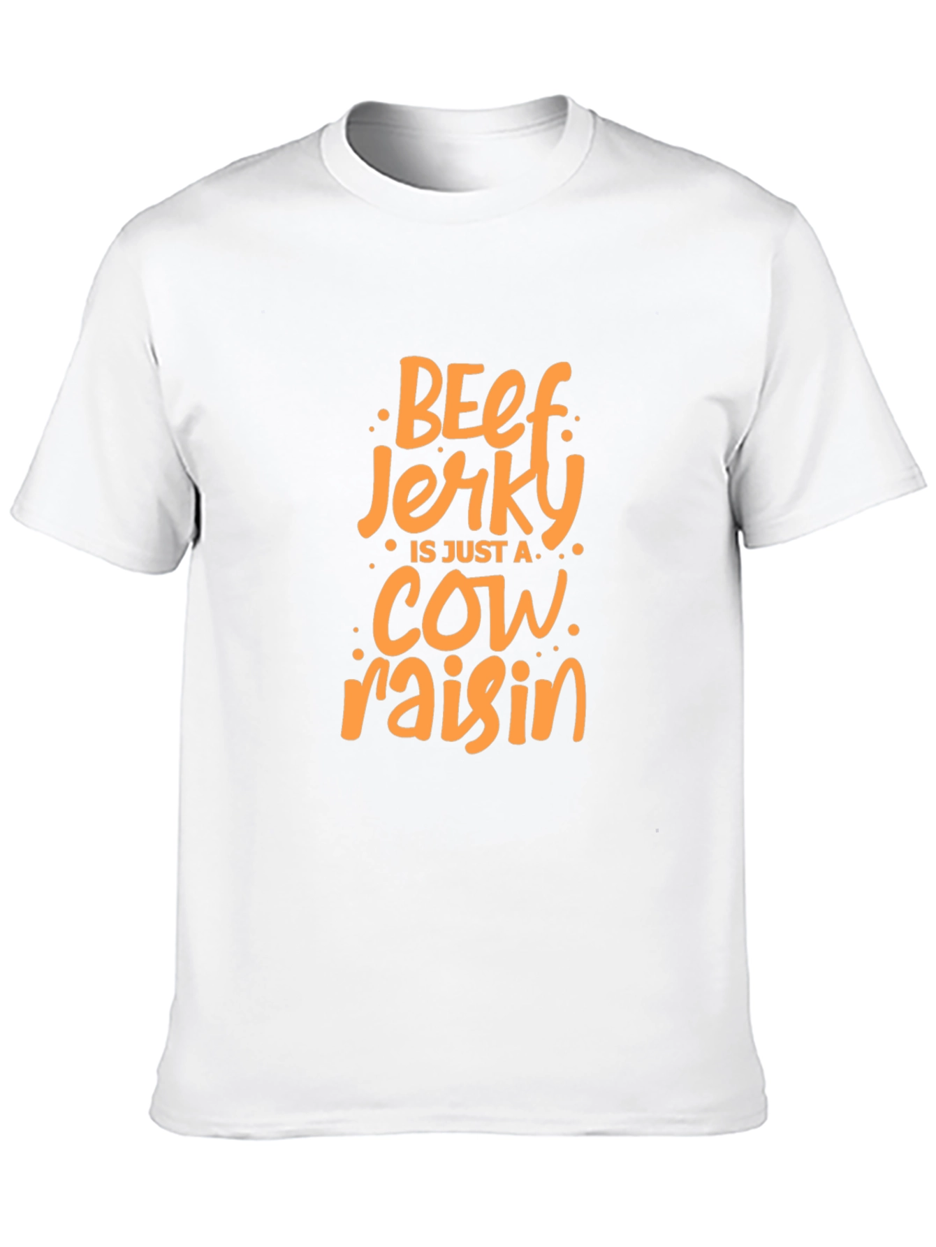 Camiseta Negra con Diseño de Beef Jerky