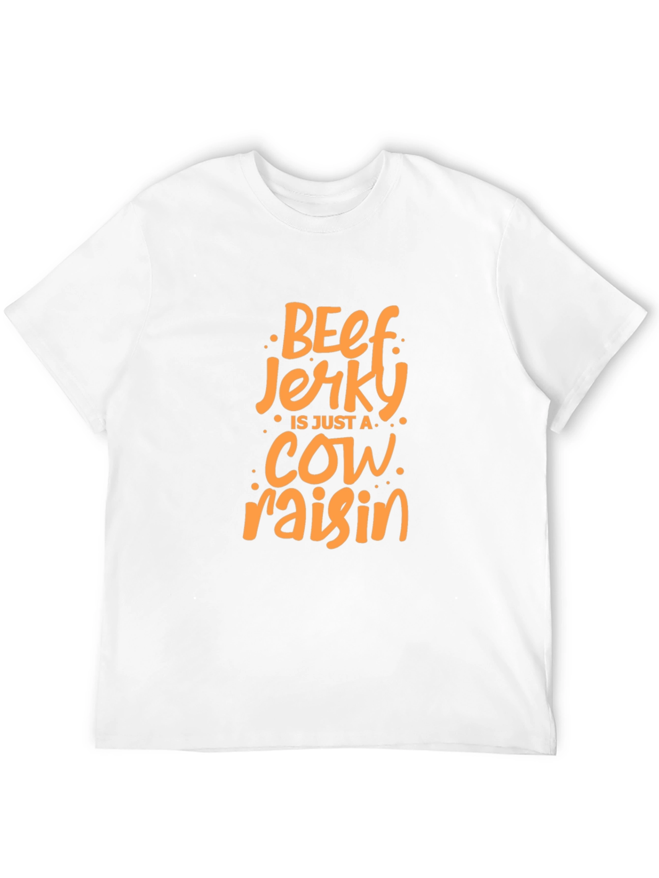 Camiseta Negra con Diseño de Beef Jerky